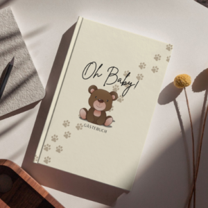 Vorfreude aufs Baby - Gästebuch für die Babyparty