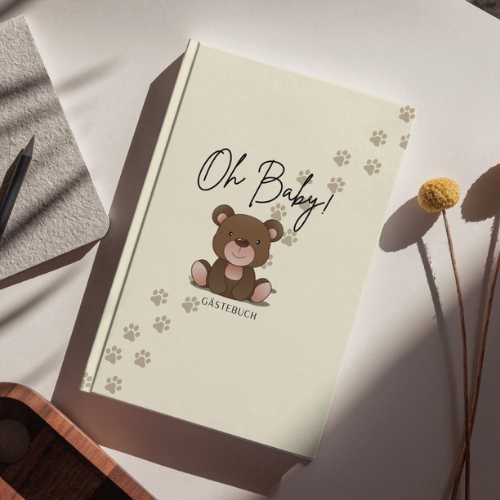 Vorfreude aufs Baby - Gästebuch für die Babyparty