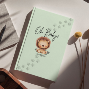 Vorfreude aufs Baby - Gästebuch für die Babyparty