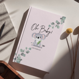 Vorfreude aufs Baby - Gästebuch für die Babyparty